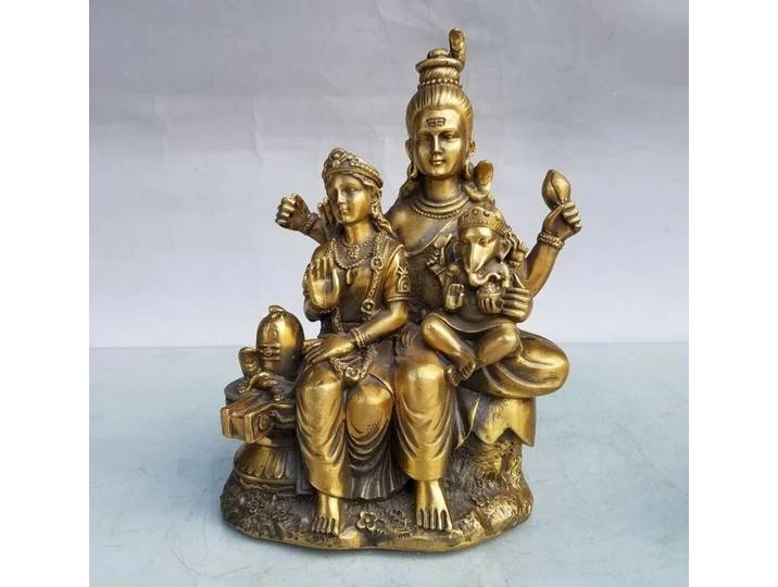 Déesse de la richesse en cuivre pur, décoration du ciel et des femmes, dieu de la richesse, statue en Bronze du salon et du bureau du