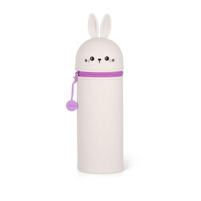 Legami 2-in-1 Federmäppchen aus Silikon - KAWAII - Hase