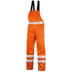 Warnschutz-Latzhose 270g/m2 "4304" orange - 24 - Orange