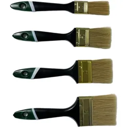 Vago-Tools Malerpinsel Lasur Pinsel 96 tlg Set Flachpinsel 25/38/50/63 mm je 24