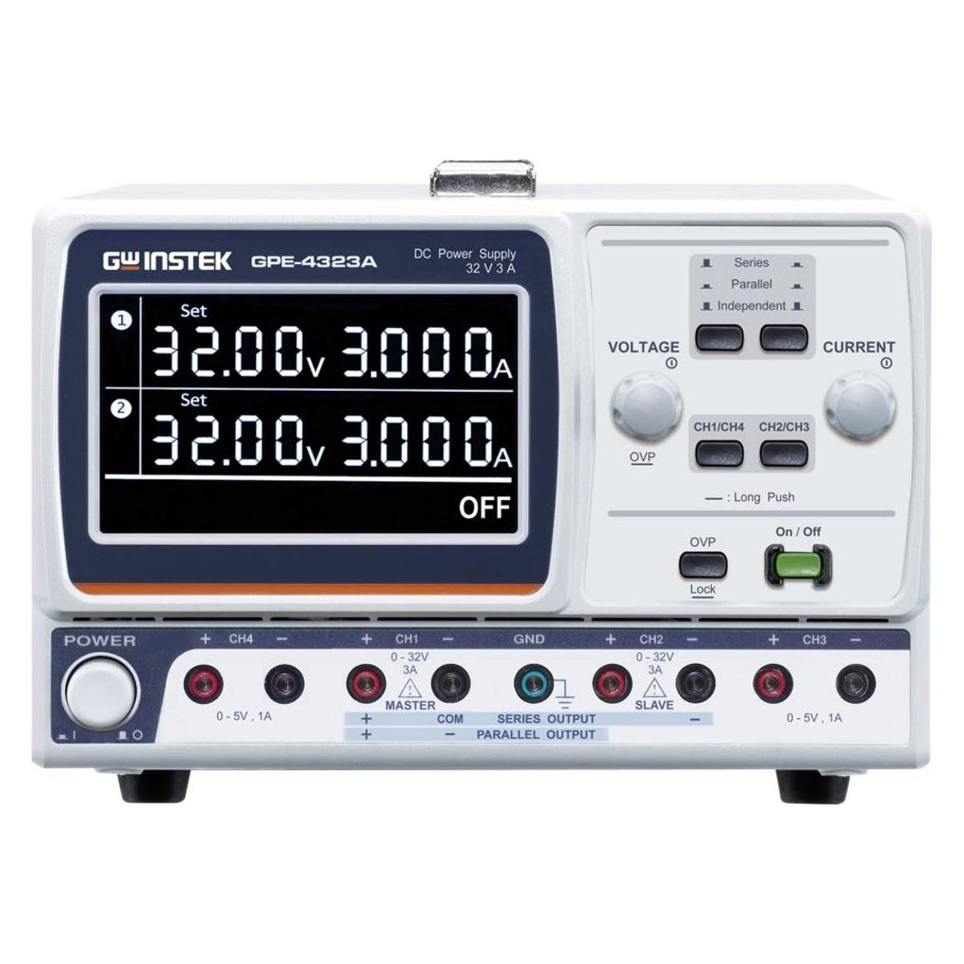 GW Instek GPE-4323A 212 W Vierkanal Liner DC-Netzteil Labornetzgerät, einstellba (01GP432320GS)