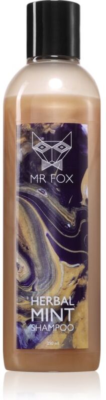 MR FOX Herbal Mint Shampoo shampoing aux herbes pour homme 250 ml
