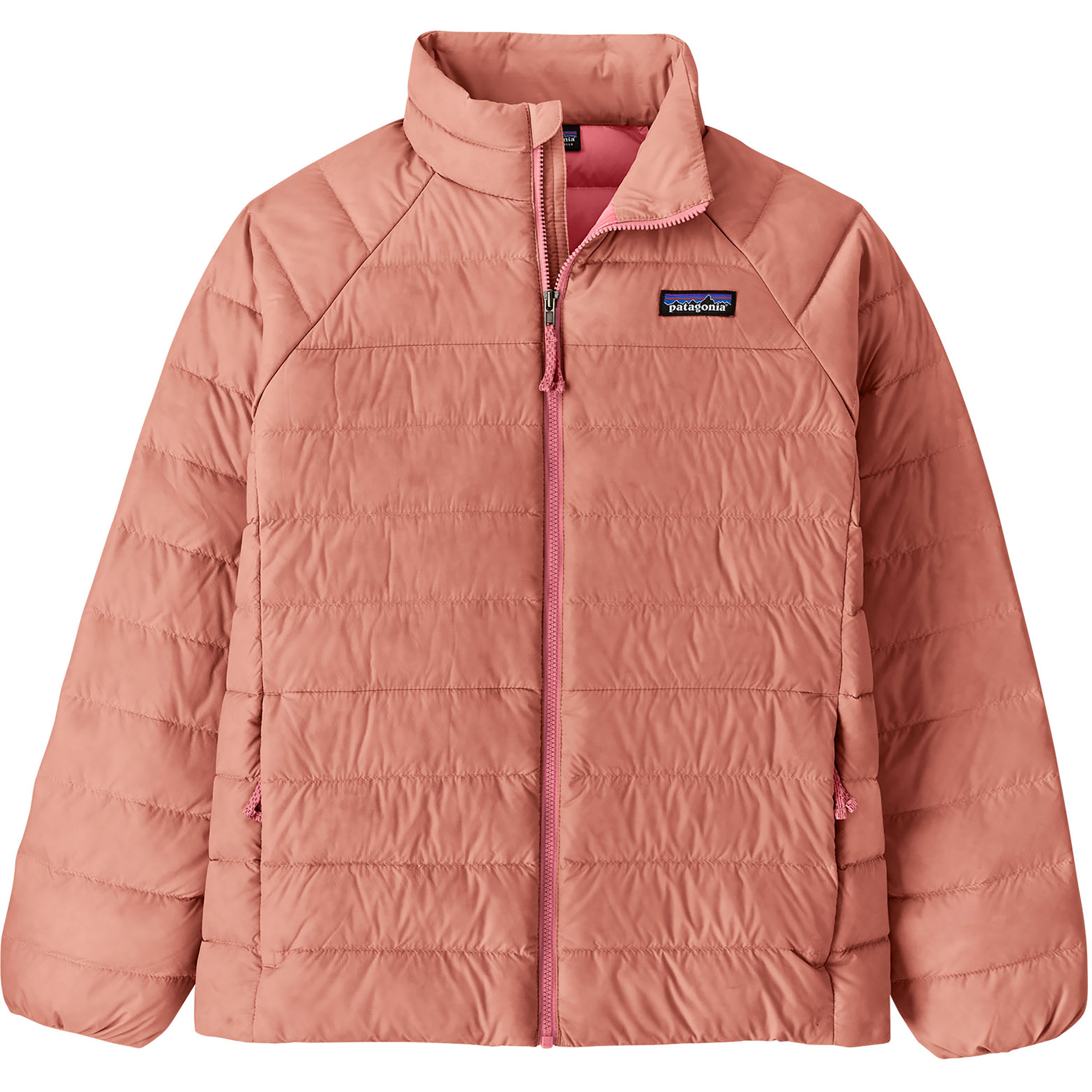 Patagonia Down Kinder Isolationsjacke rosa Größe 156 Lifestyle Geruchsneutralisierend Wasserabweisend