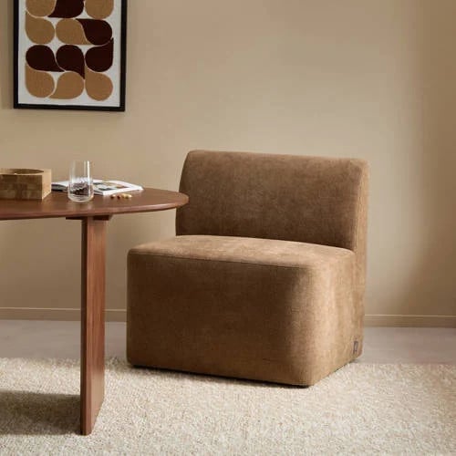 NOUS Living 1-zits element eetkamerbank Rhea 82 cm