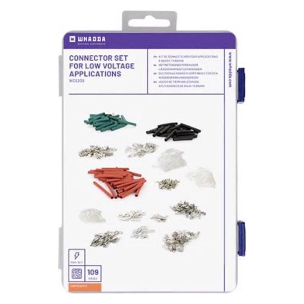 Whadda Stecker-Set für Niederspannungsanwendungen (WCS200)