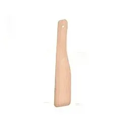 Pfannenwender Holz Kochlöffel Küchenhelfer Bratenwender Holzwender Natur Braun