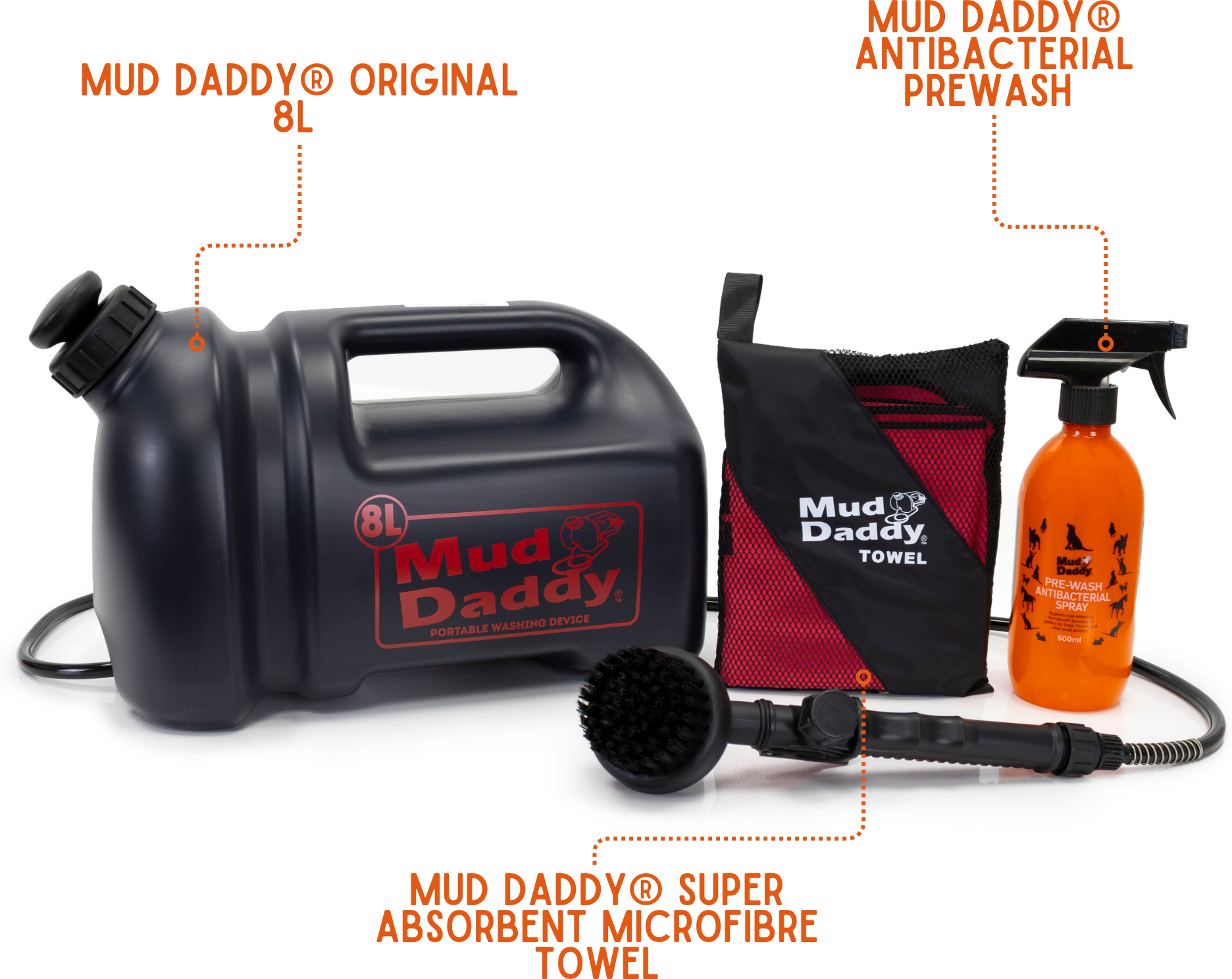 Mud Daddy® Original 8L Hero Bundle – For Everyday Muddy Walks