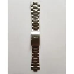 Oris Edelstahl Edelstahlarmband für BIG Crown Pro Pilot Day Date 7698 7699 7710 7711 0782219 - silber