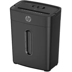 HP One Shred 6CC Aktenvernichter Partikelschnitt-Zerkleinerung 68 dB Schwarz
