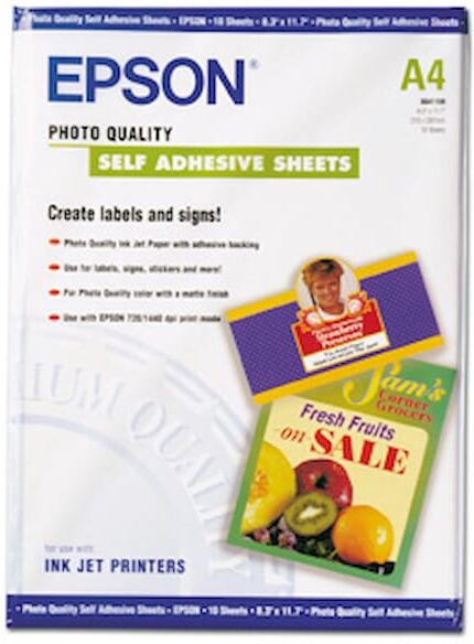 A4 photo self adhesive sheets