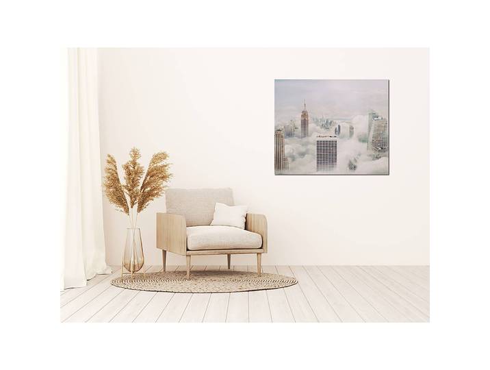 Tableau déco New York City Alu-Dibond Multicolore 60 x 50cm