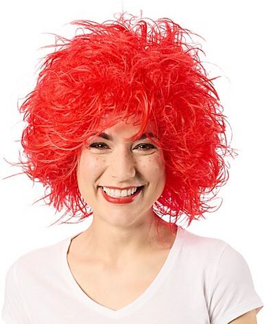 Perücke "Clown", rot
