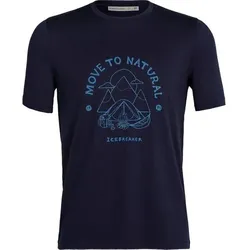 ICEBREAKER Herren Shirt, Größe S in Blau Blau