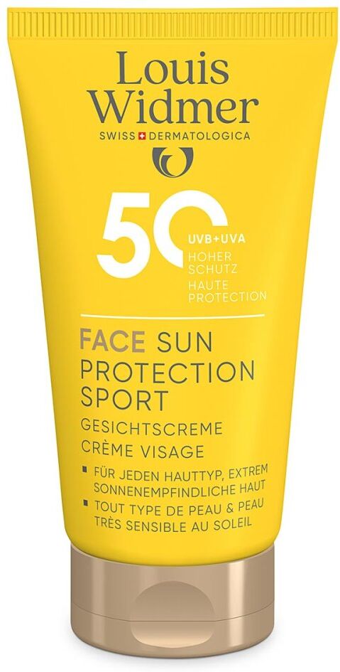 Louis Widmer Sun Protection Sport 50+ unparfümiert 50ml