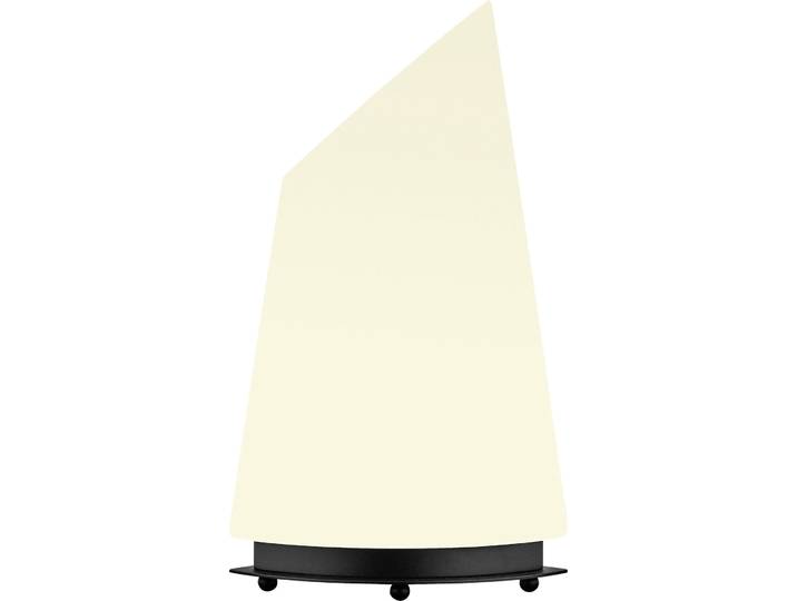 Designer-Tischlampe Bankamp Navigare E27 schwarz H 42 cm - Farbe: Schwarz, Weiss - Material: Glas