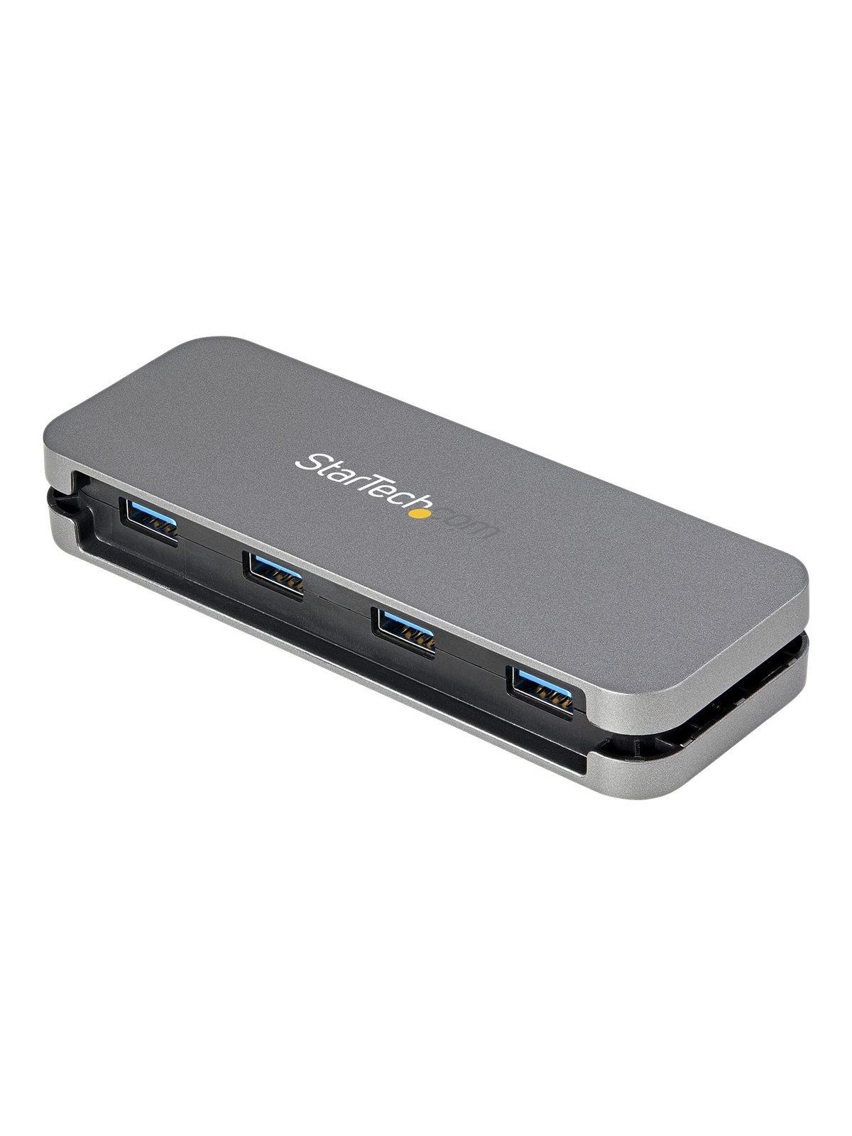 StarTech.com 4 Port USB C Hub USB-Hubs - USB 3.2 - 4 - Schwarz