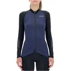 UYN Granfondo Overwear Fahrrad-Trikot Damen peacot/blackboard M