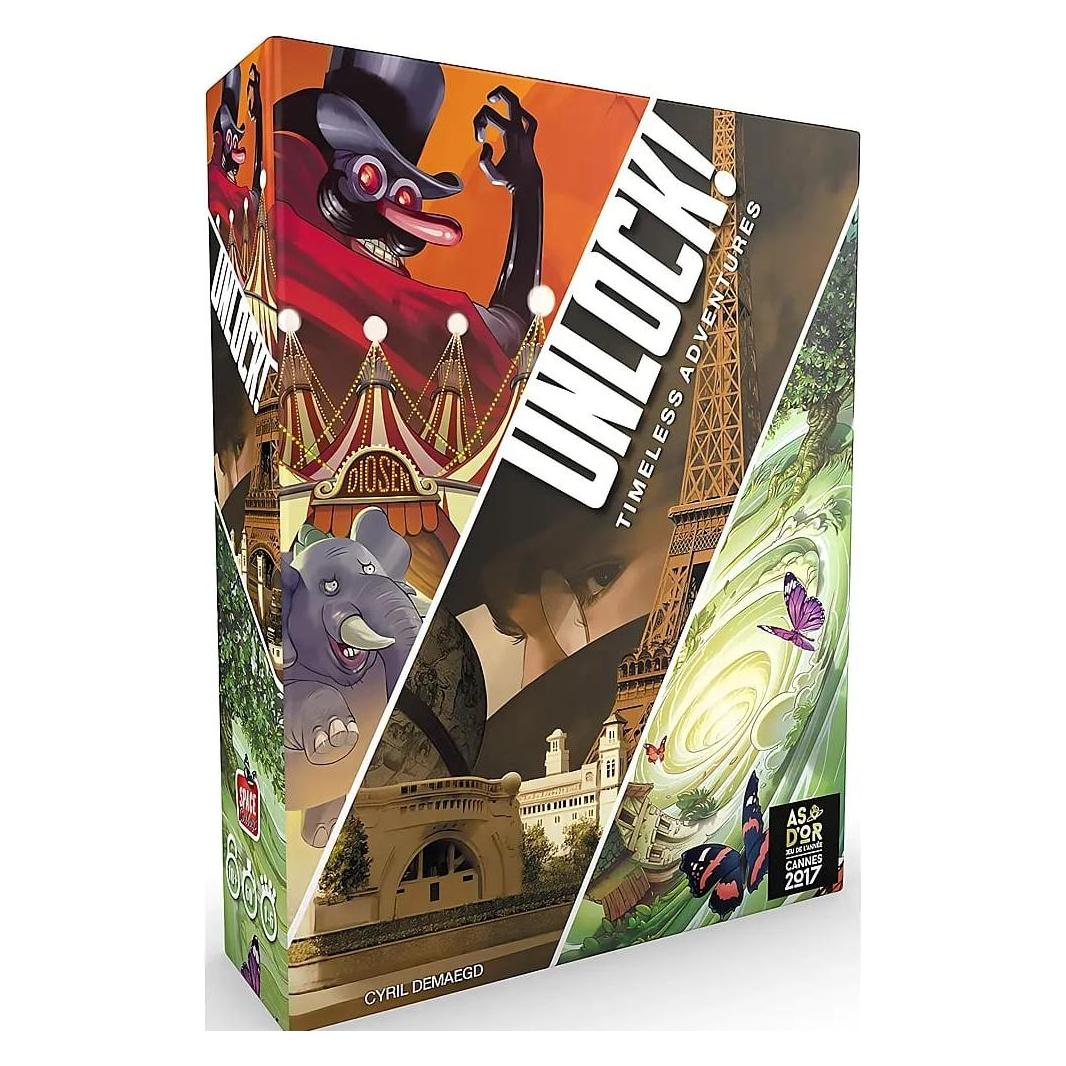Asmodée Unlock. Timeless Adventures (Italienisch, 1 - 6 Spieler) (8985B)
