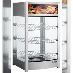 Chefgastro Wärmevitrine 97L BxTxH 460x448x785mm