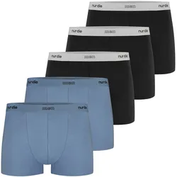 NUR DIE Herren Boxer Cotton 5er Pack