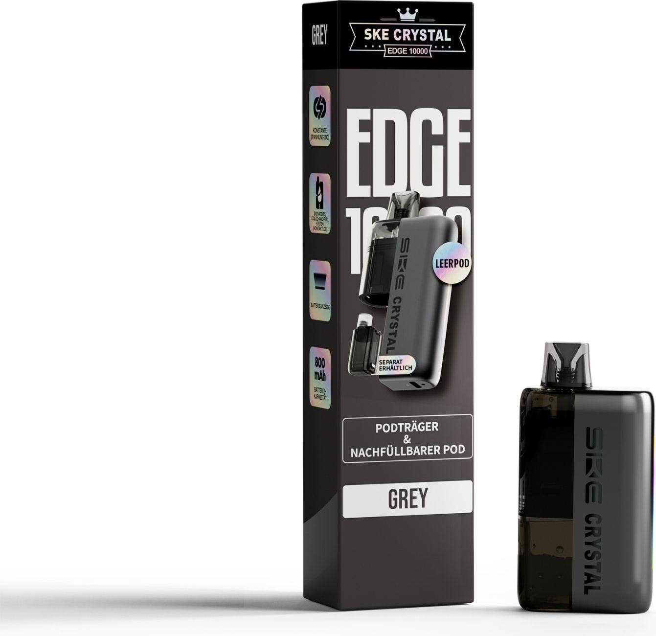 Crystal Bar Crystal Edge 10000 Oplaadbare e-sigaret - Grijs
