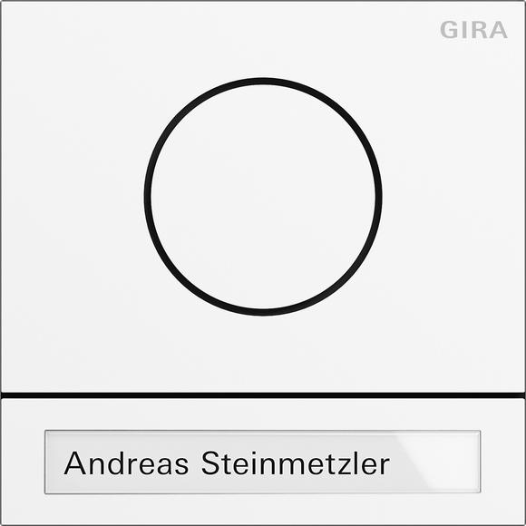 GIRA Türstationsmodul Verkehrsweiß lack. 5565902