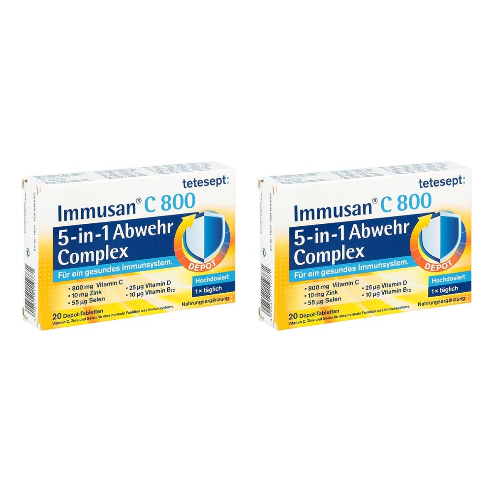 Merz Consumer Care GmbH Tetesept Immusan C8 00 5in1 Abwehr Complex Tabletten 08104859