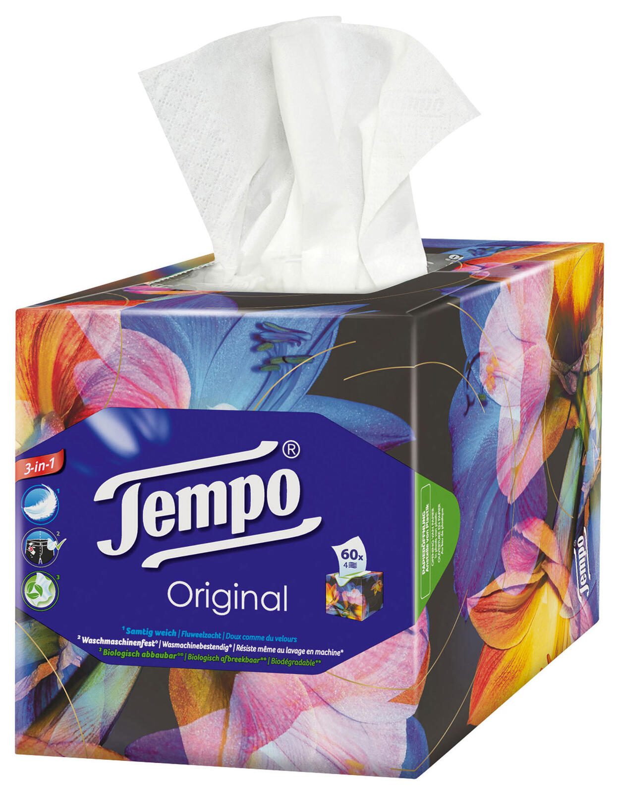 Tempo Taschentücherbox 4-lagig 830491