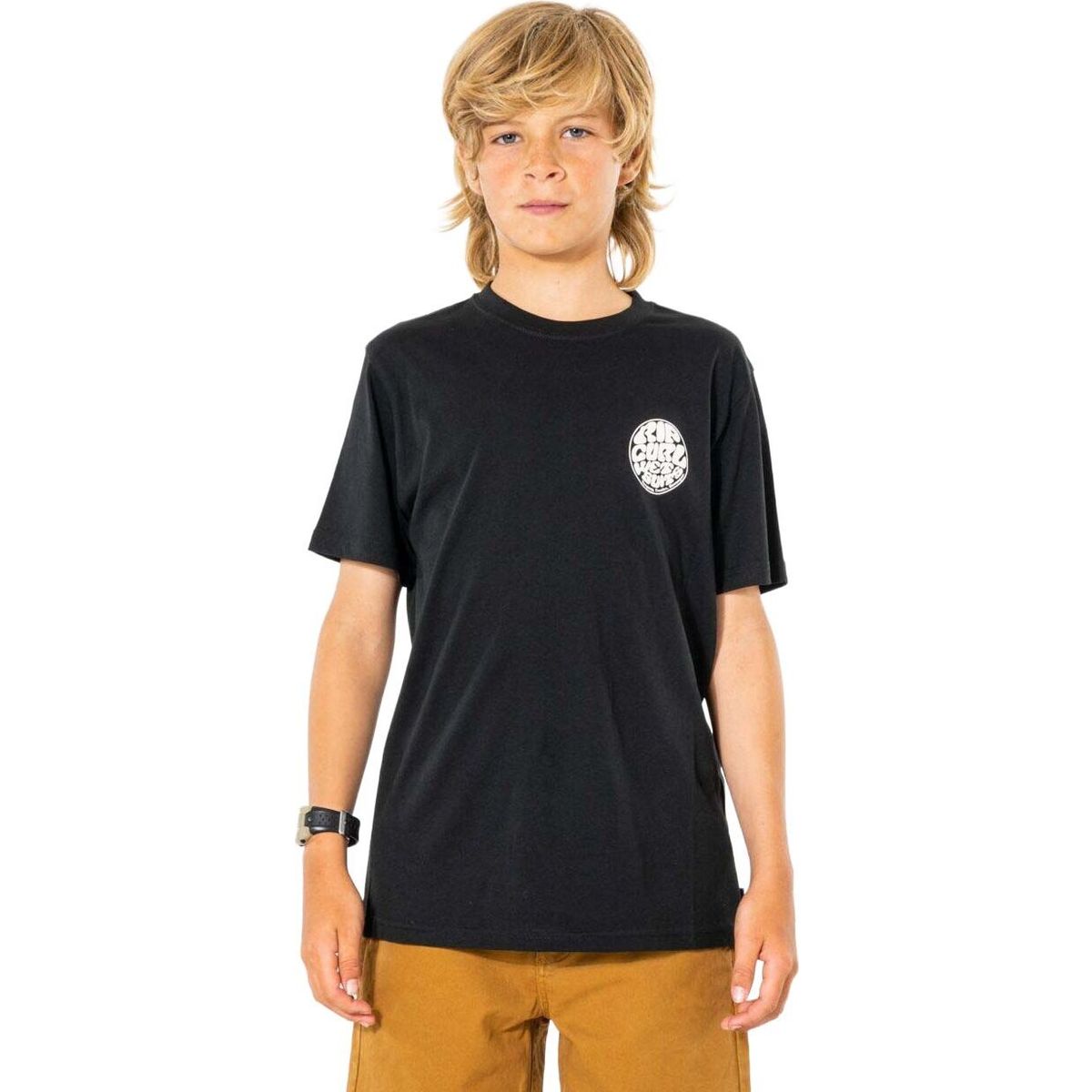 RipCurl Wetsuit Icon Tee -kids black (0090) 16 049BTE-0090-16