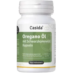 OREGANO ÖL mit Schwarzkümmelöl Kapseln 45 g