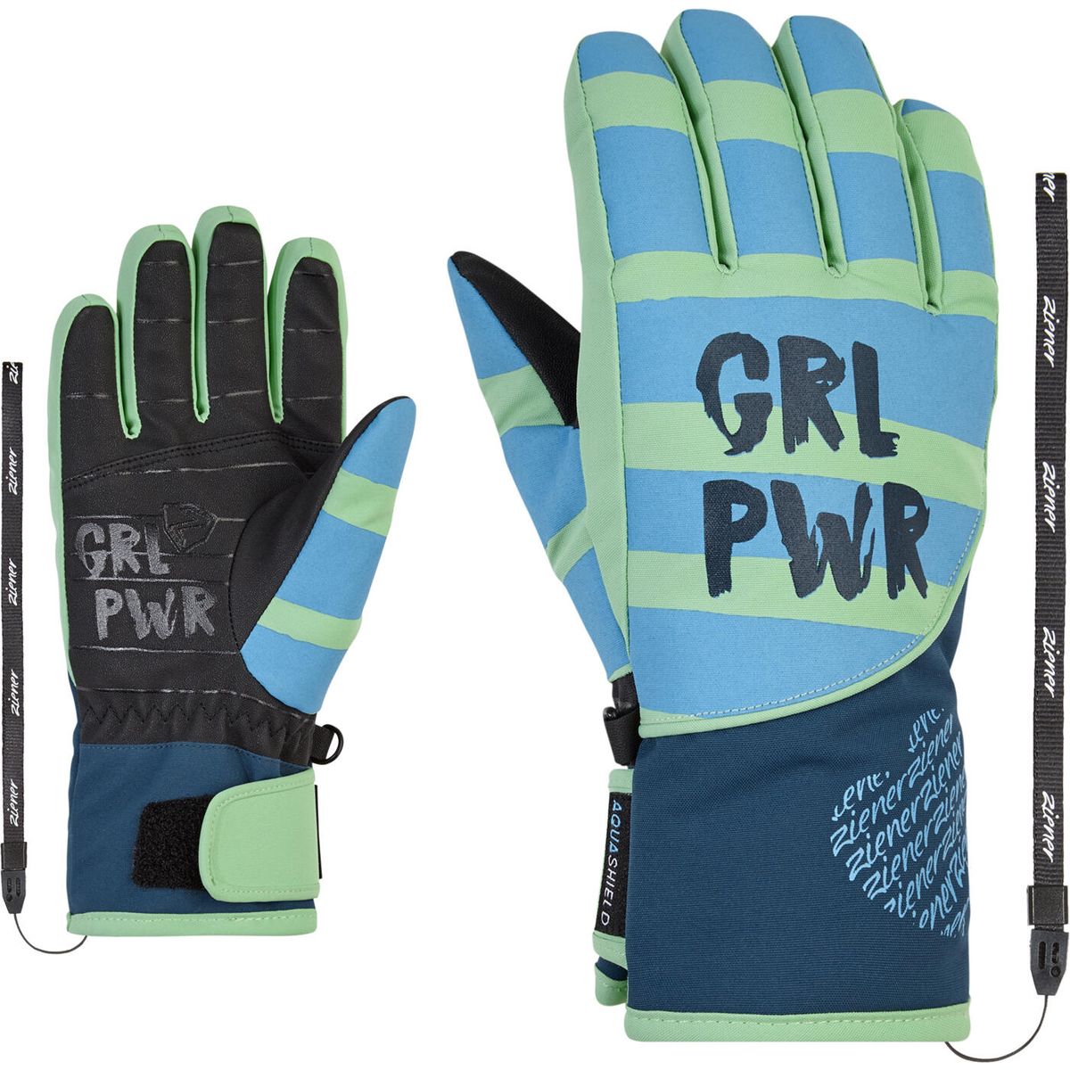 Ziener Liwa ASR PR Girls Glove Junior pastel green (430) 6,5 801997-430-6,5