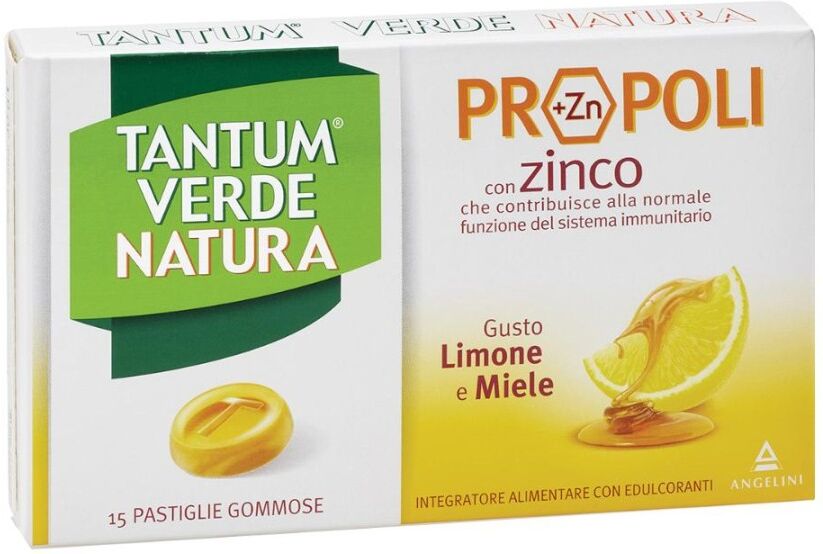 ANGELINI PHARMA ITALIA SpA Angelini, Tantum Verde Natura, 15 Gommose