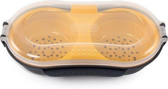 Magnetron eierkoker - 2.0 ons - Zwart, geel