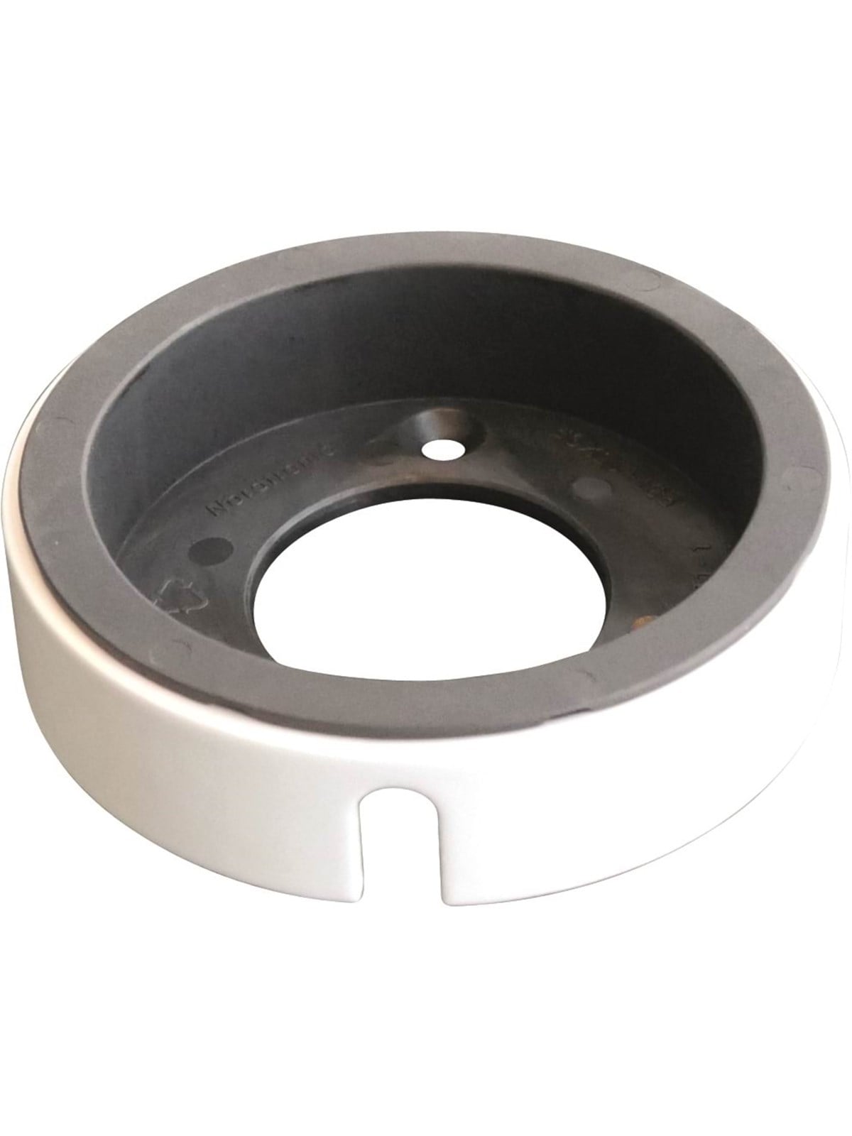 Nordtronic Alina fixation ring matt white