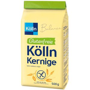 Kölln Haferflocken Kernige, glutenfrei, aus dem vollen Haferkorn, 500 g