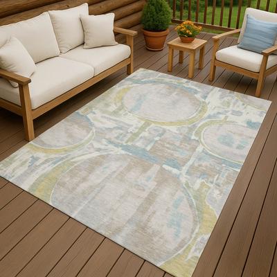 Addison Rugs Machine Washable Indoor/ Outdoor Modern Erie Chantille Rug