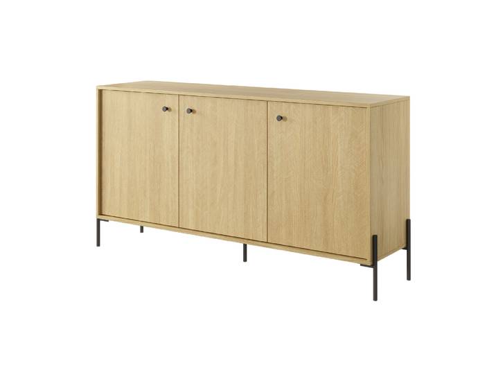 Kommode im Eichendekor SCANDI 153 3D