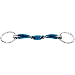 Unterleggebiss TR Loose Ring Bradoon Eliptical Sweet Iron stailess steel 14,5/16