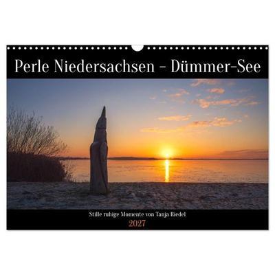 Perle Niedersachsen - Dümmer-See (Wandkalender 2027 DIN A3 quer), CALVENDO Monatskalender