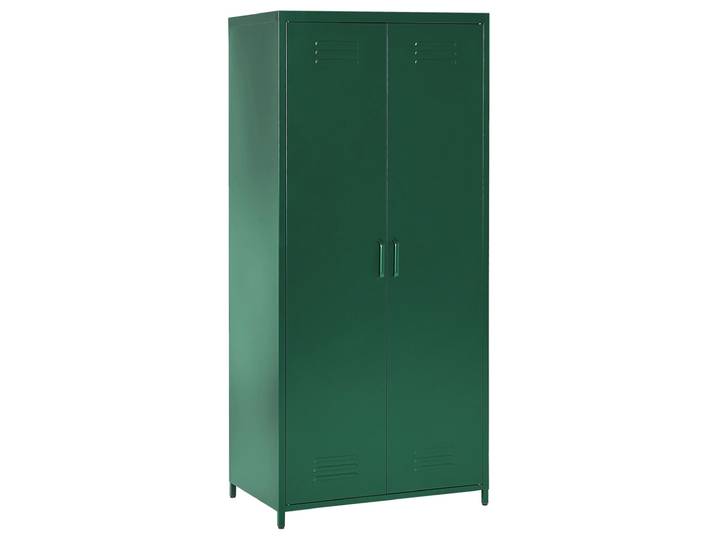 Meuble de rangement métal vert