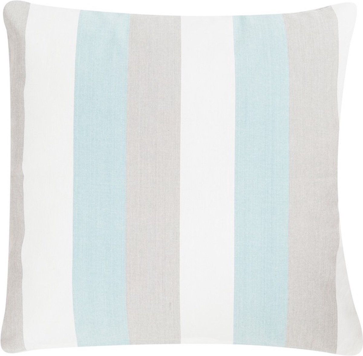 Linen & More Classic Stripe Nile Sierkussen voor Woonkamer of Slaapkamer, 50 x 50 cm