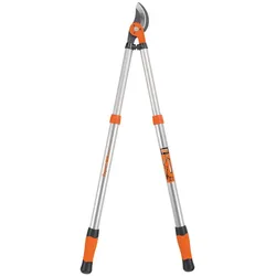 Bahco, Gartenschere, Professionelle 40-mm-Teleskop-Bypass-Astschere mit 2-Komponenten-Griff, 700-900 mm