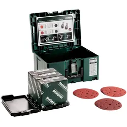 Metabo Metaloc Schleifmittel-Set "multi-hole"Ø 150 mmSerie "professional"für Holz + Metall