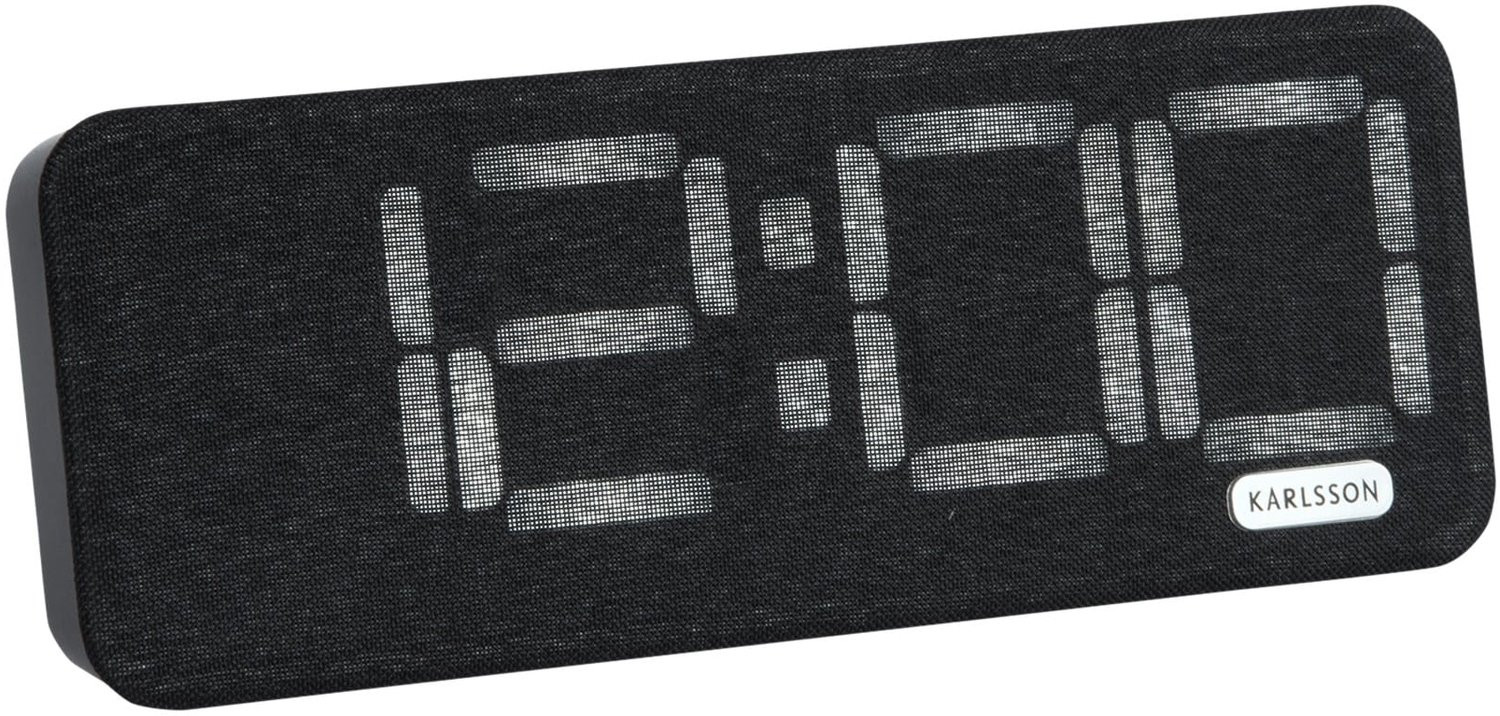 Karlsson Wekker Roanne Zwart Scandinavisch - B: 21 cm, D: 3,3 cm, H: 8 cm