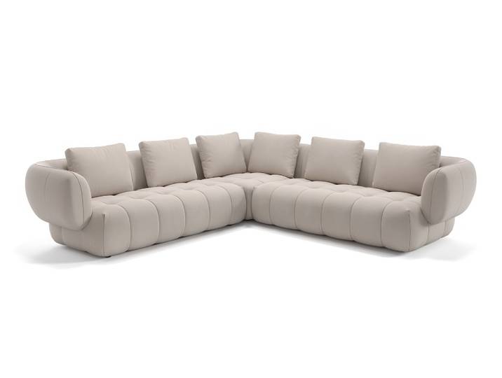 Stoff Wohnlandschaft MARE XXL Sofa Megasofa Polsterecke