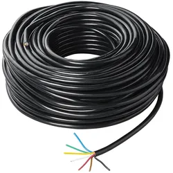 ProPlus 343073 Kabel 7x1,50mm auf Rolle 50 Meter Anhängerkabel