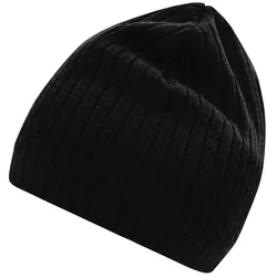 Strickmütze "MB7102" - black/black