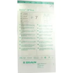 VASCO OP Free Handsch.Polyisopren ste.pf Gr.7,0 2 St