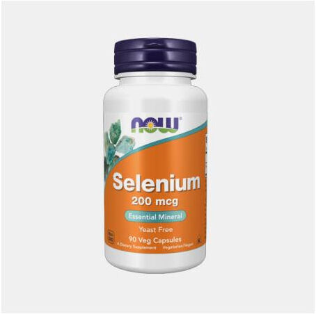 NOW SELENIUM 200mcg 90 CAPSULAS