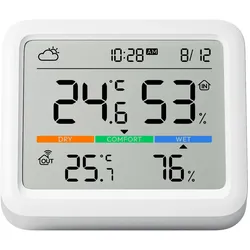 SwitchBot Meter Pro, Thermometer + Hygrometer, Weiss
